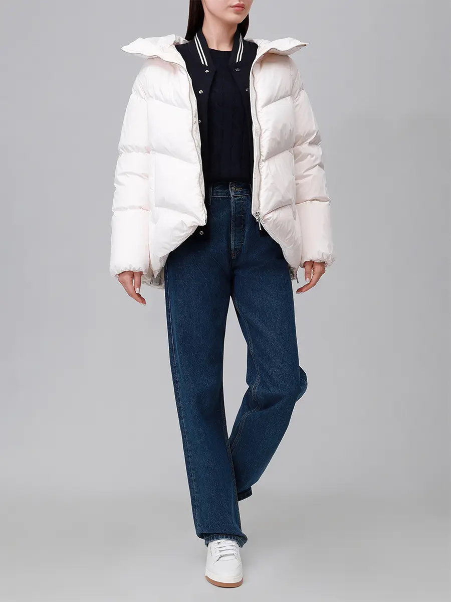 Пуховик стеганый