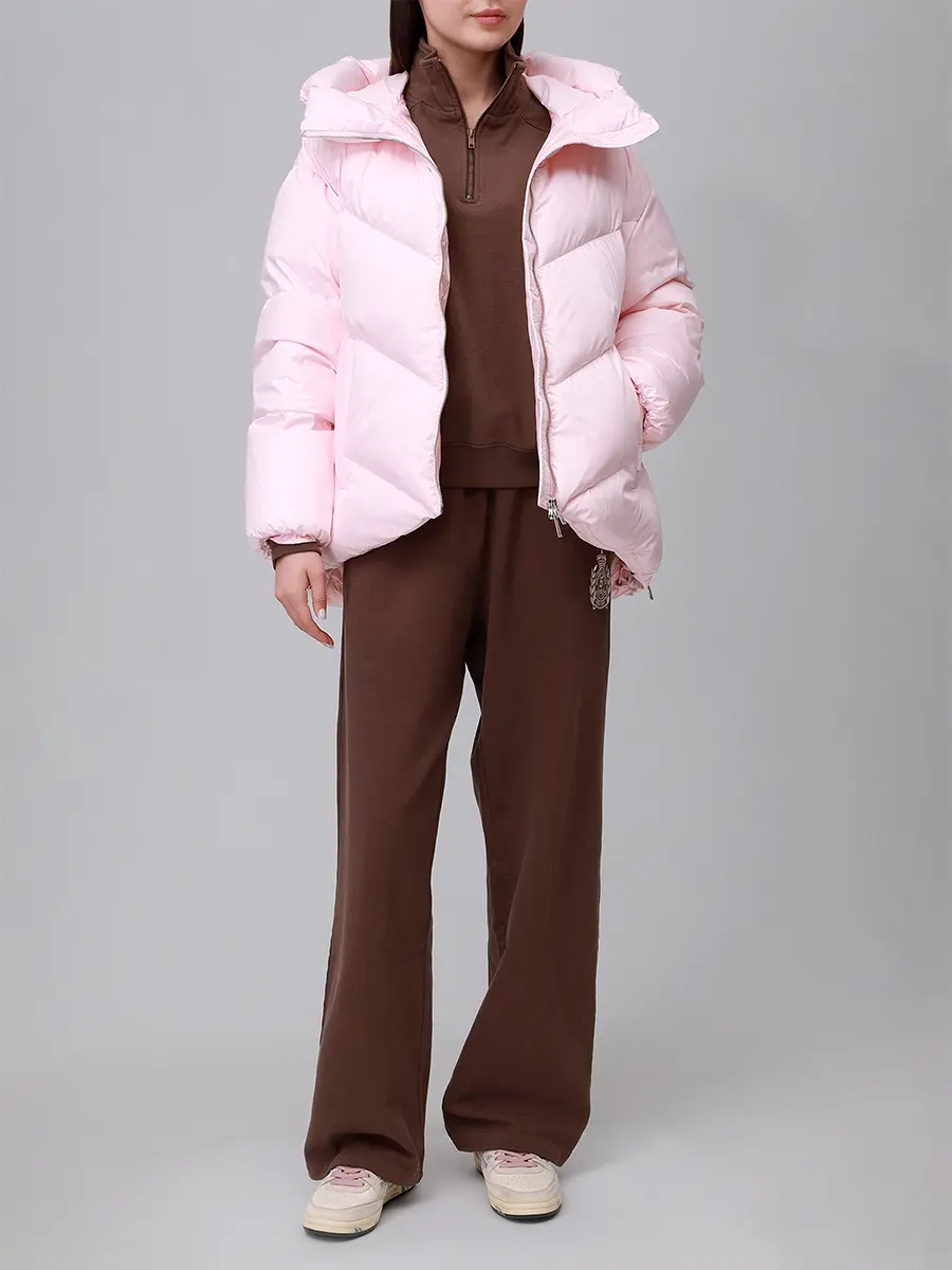 Пуховик стеганый