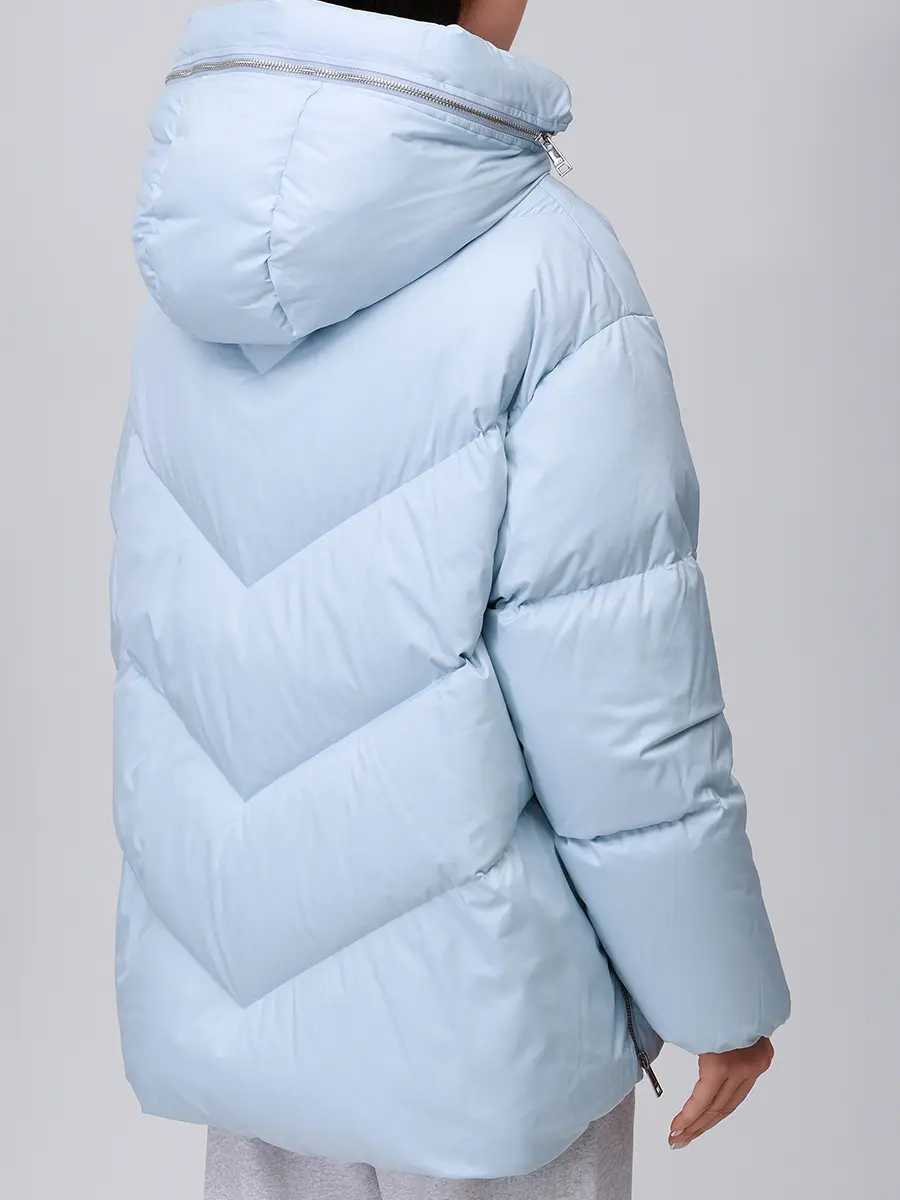 Пуховик стеганый