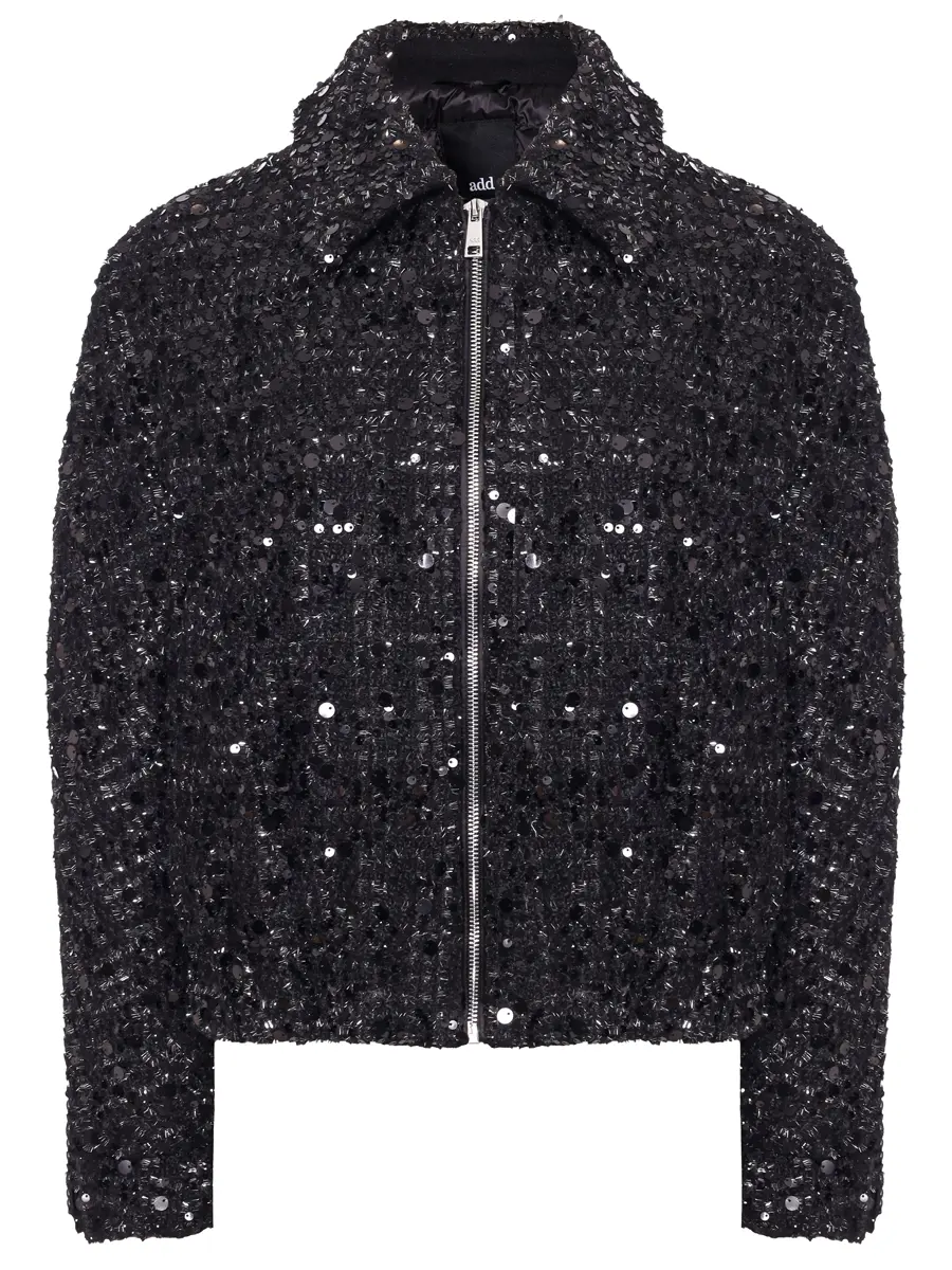 Куртка с пайетками