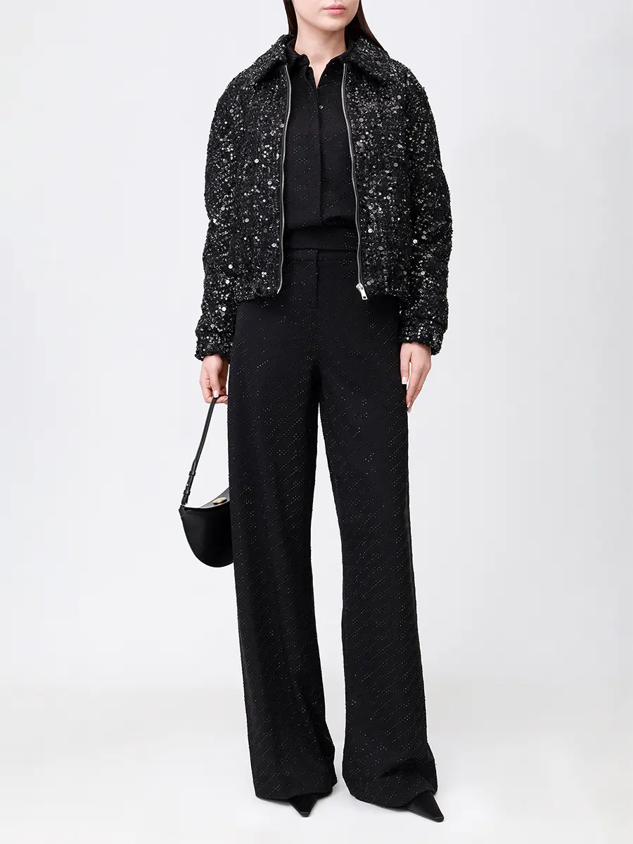 Куртка с пайетками