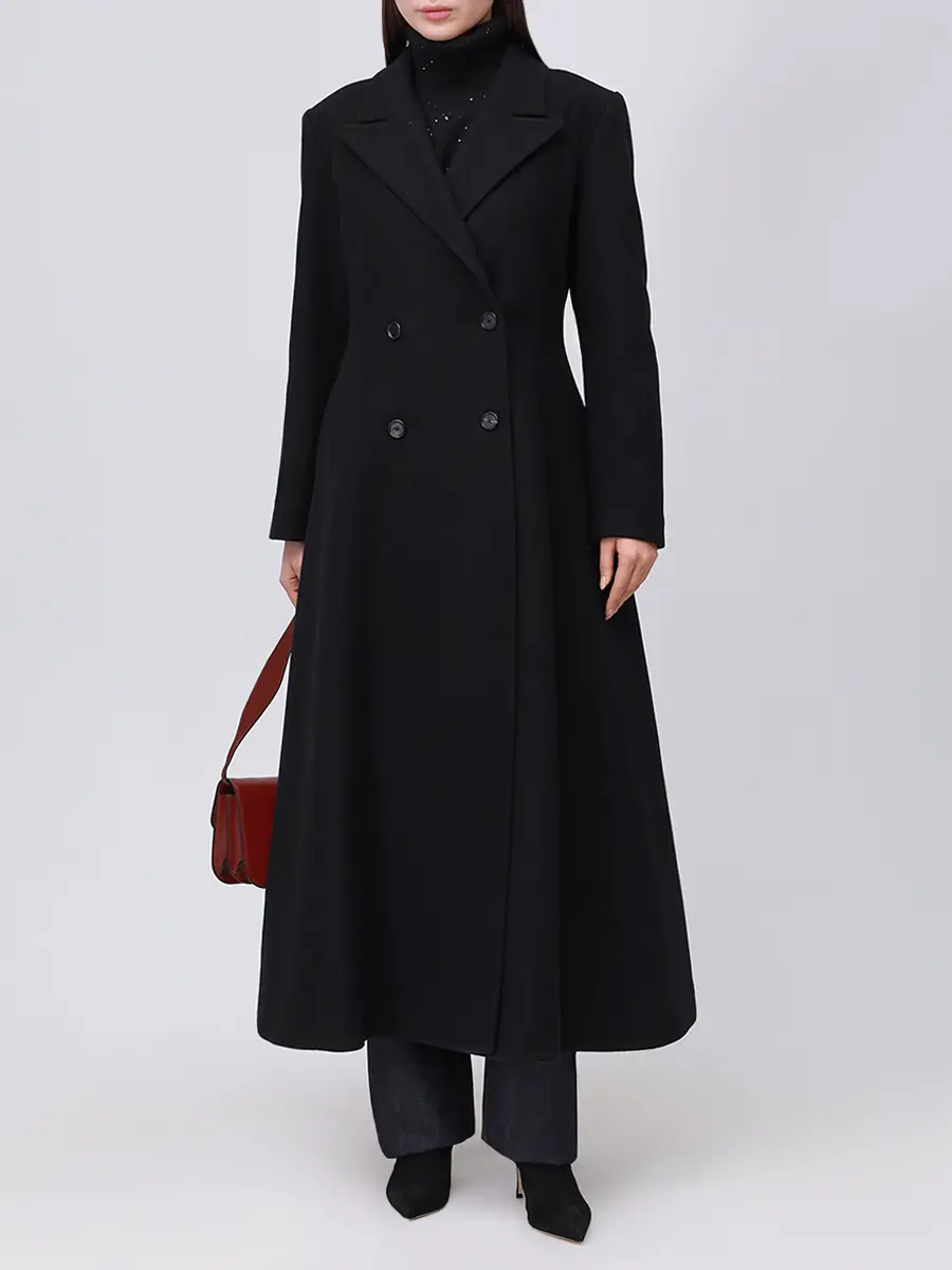 Пальто шерстяное