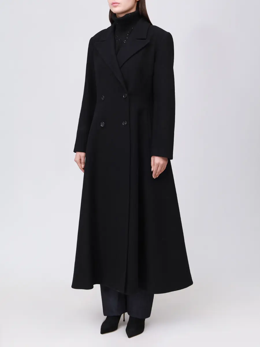 Пальто шерстяное