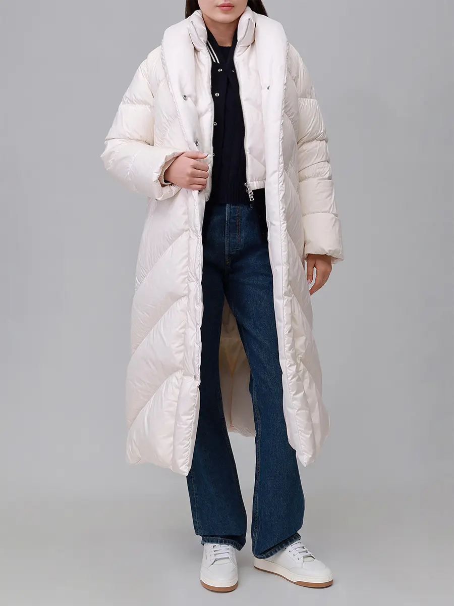 Пуховик стеганый