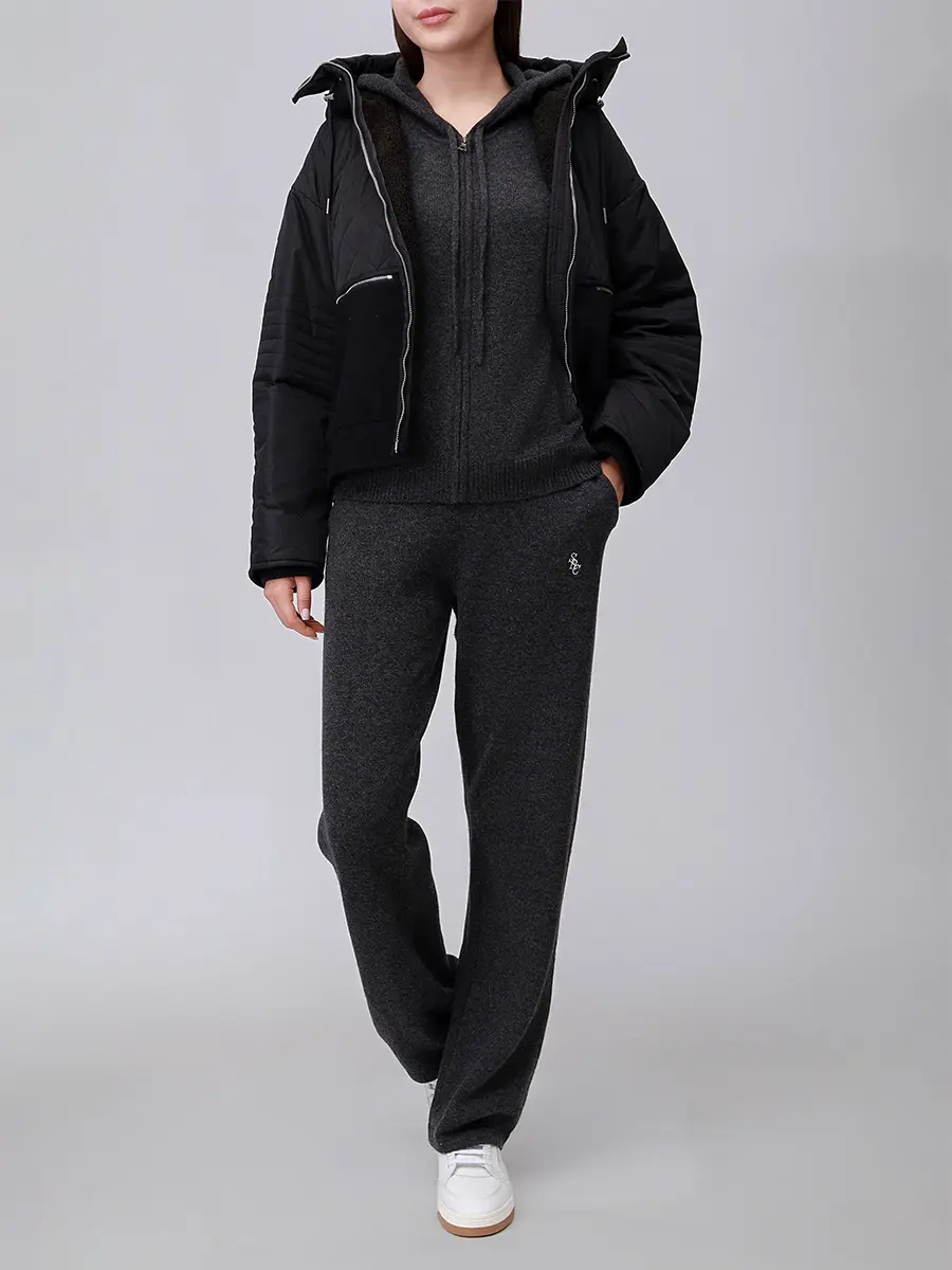 Куртка комбинированная