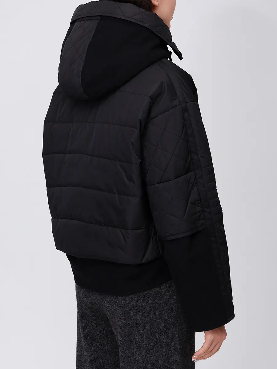 Куртка комбинированная