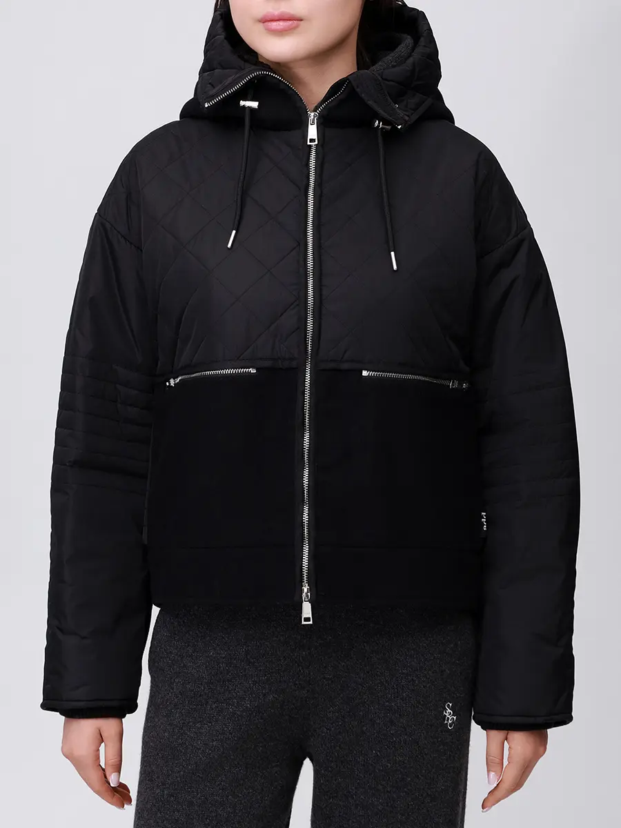 Куртка комбинированная