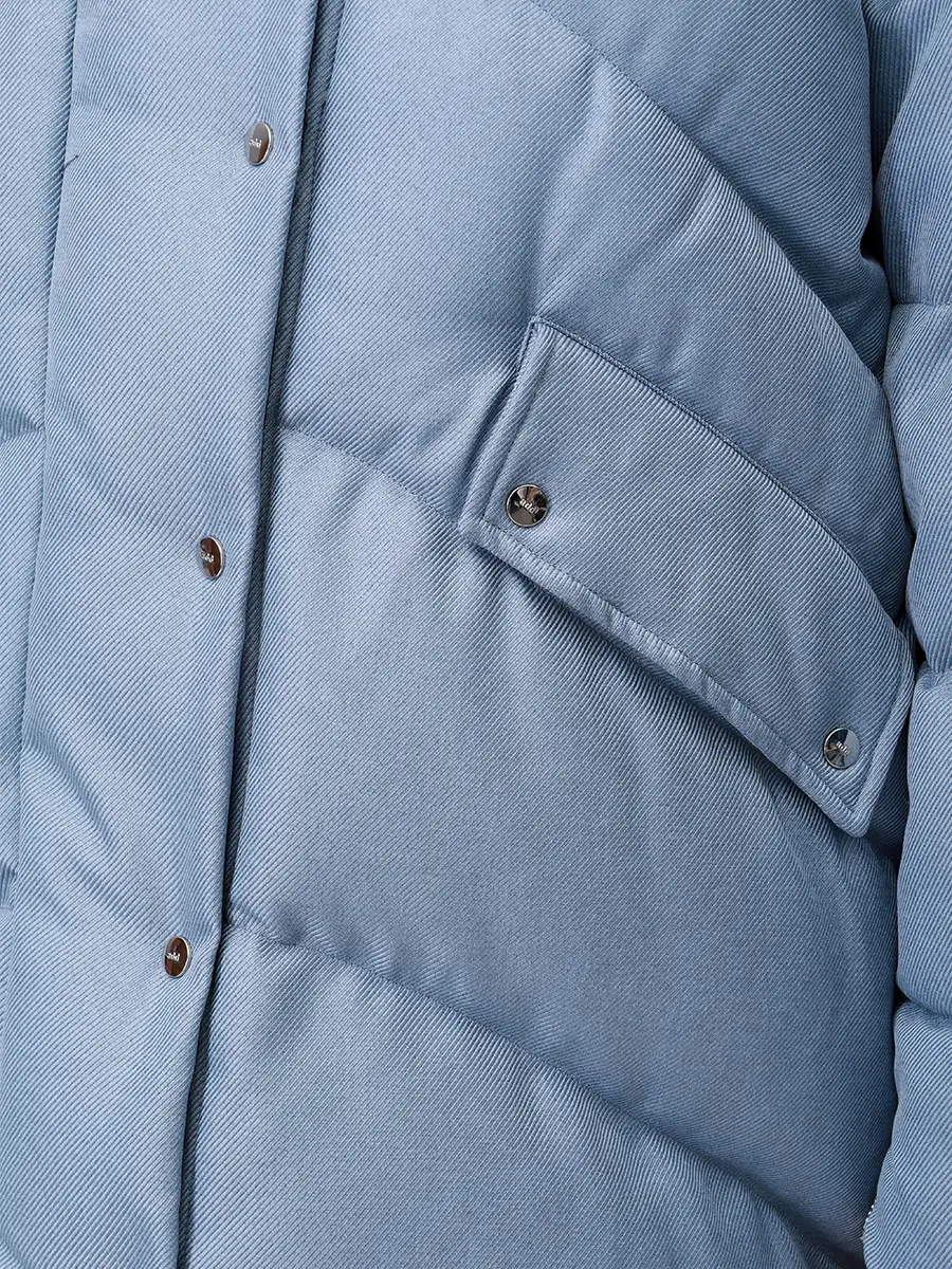 Пуховик стеганый