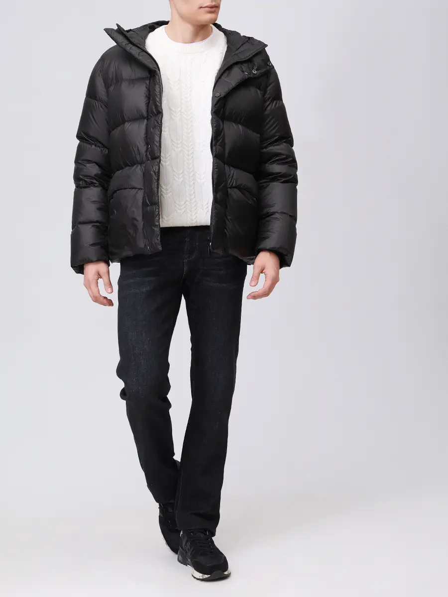 Пуховик стеганый