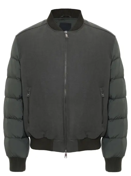 Бомбер комбинированный ADD