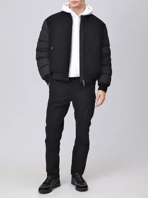 Бомбер комбинированный ADD