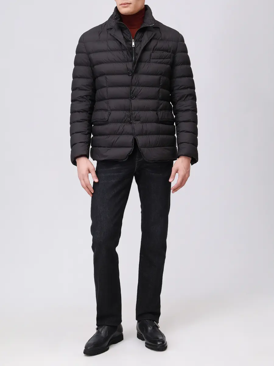 Пуховик стеганый