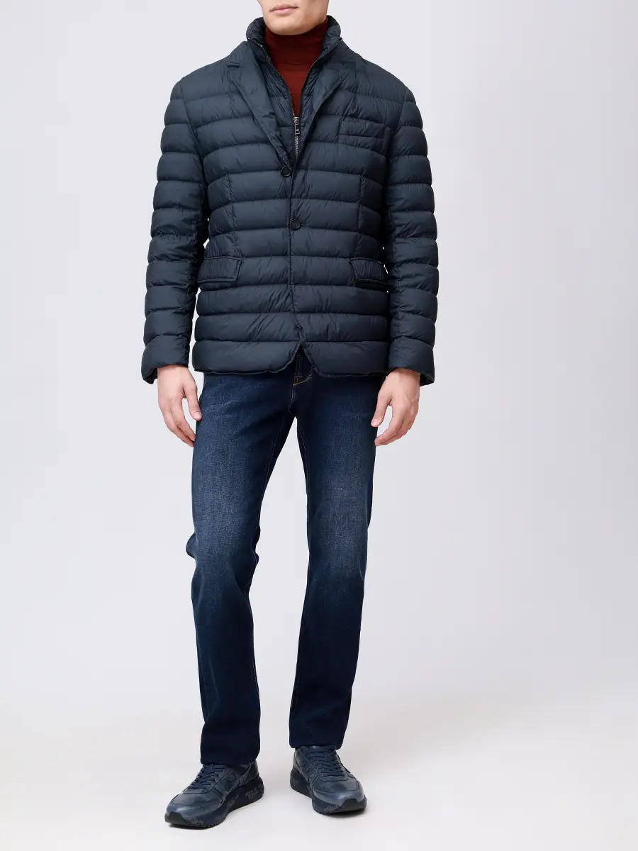 Пуховик стеганый