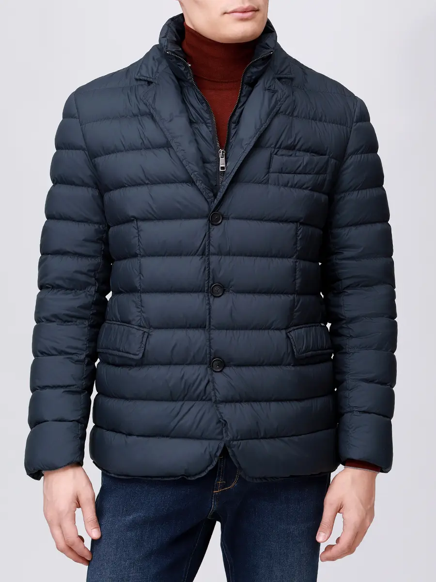 Пуховик стеганый