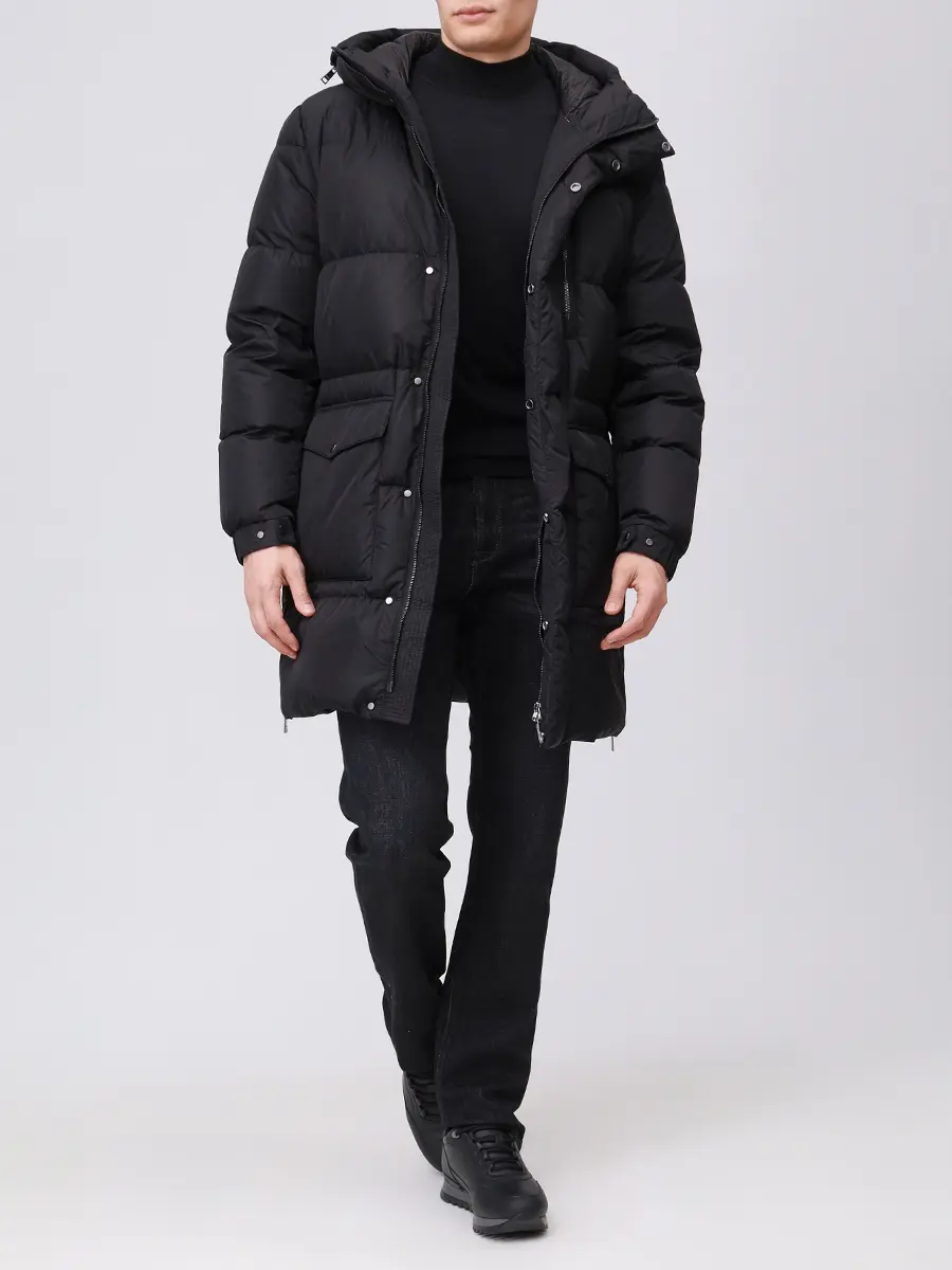 Пуховик стеганый