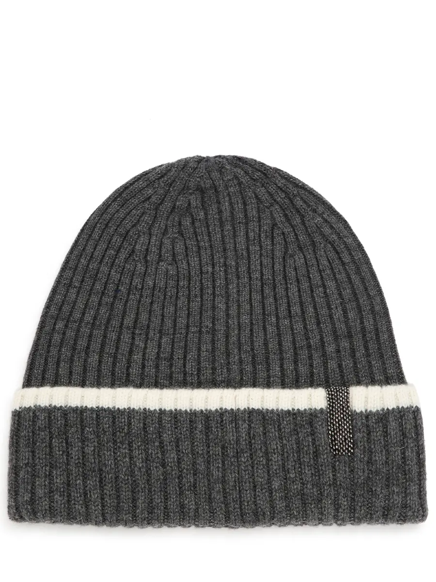 Шапка из шерсти и кашемира