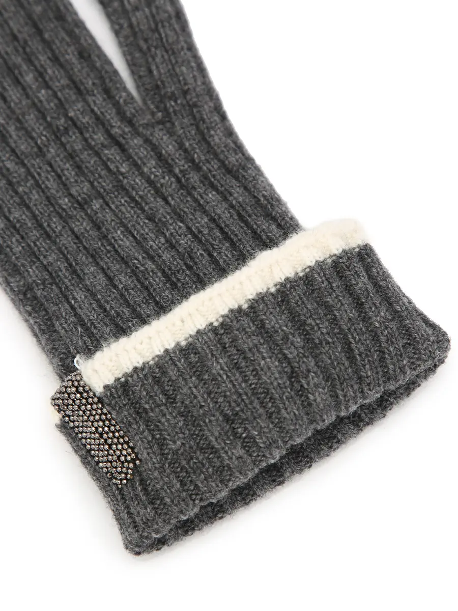 Варежки из шерсти и кашемира