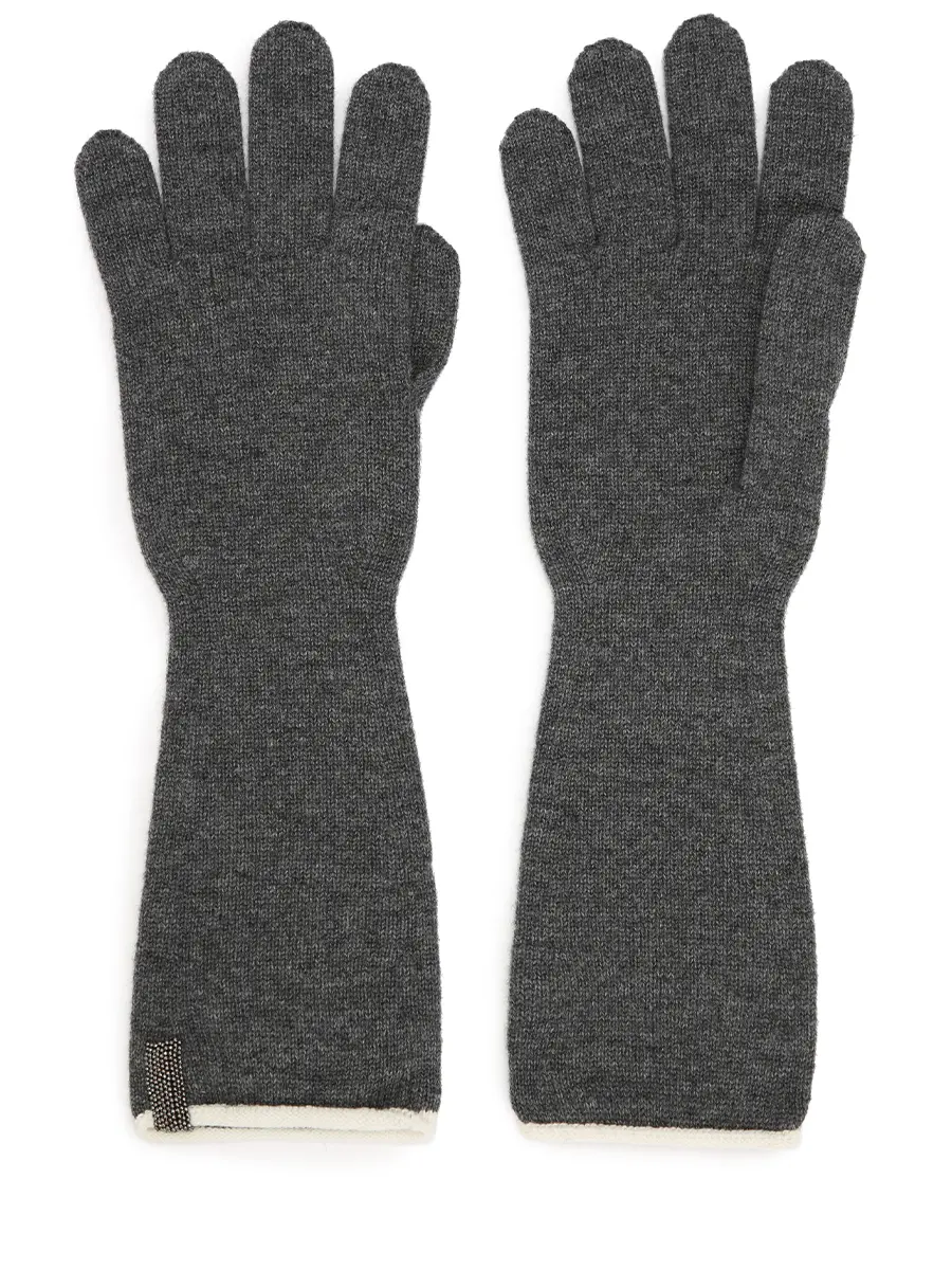 Перчатки из шерсти и кашемира