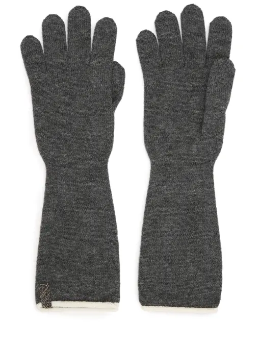 Перчатки из шерсти и кашемира FREE AGE