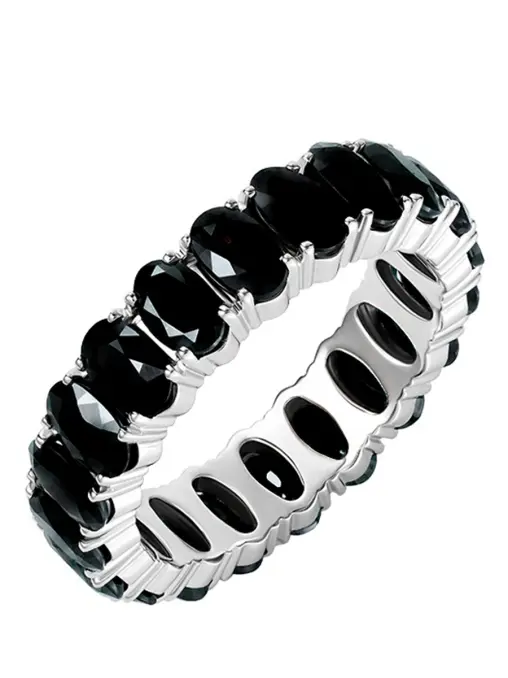 Кольцо Фортуна с черной шпинелью NATASHA LIBELLE