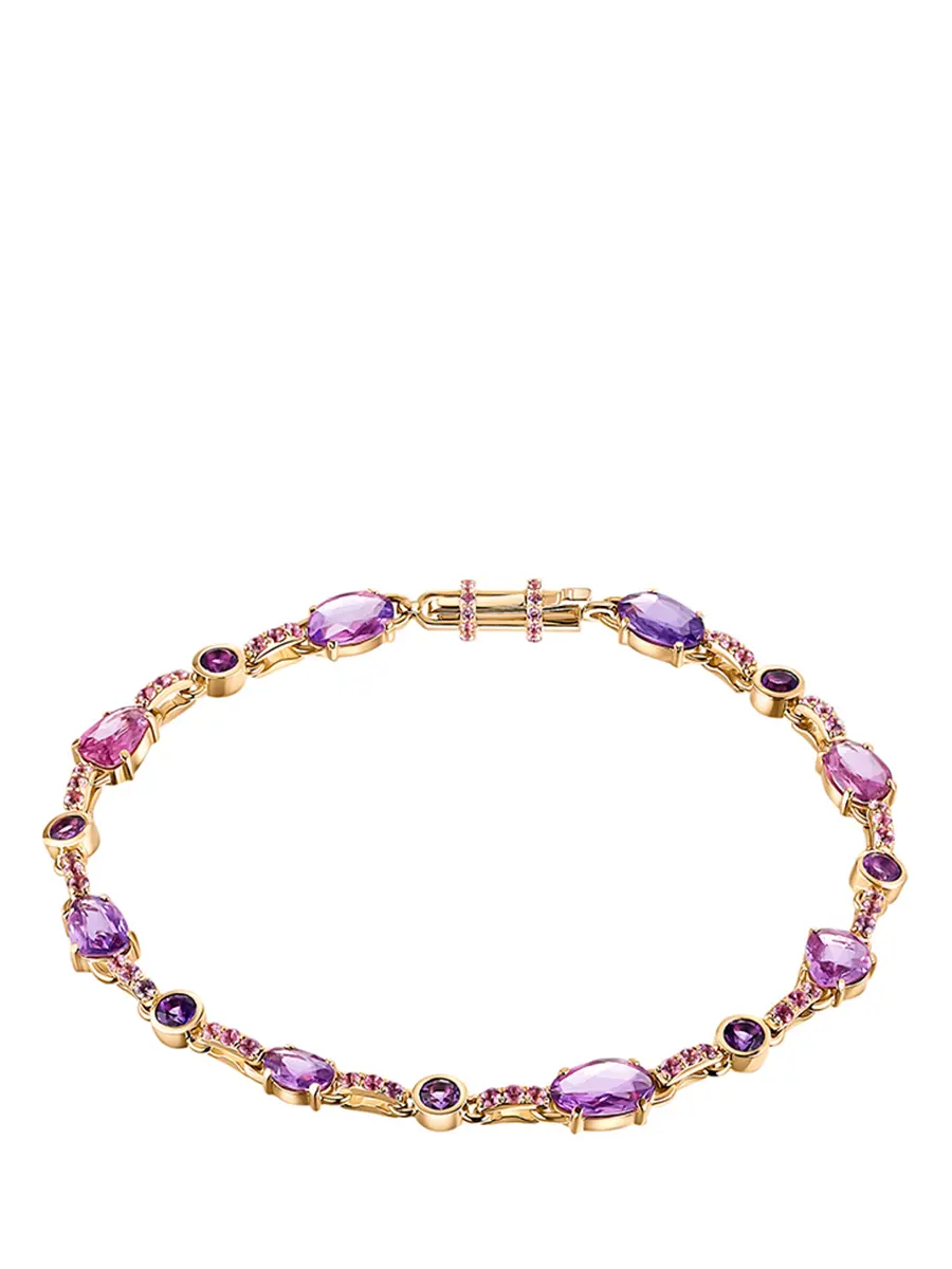 Браслет Libelle из золота с сапфирами и аметистами