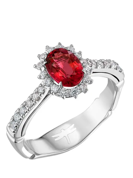 Кольцо с турмалином и бриллиантами NATASHA LIBELLE