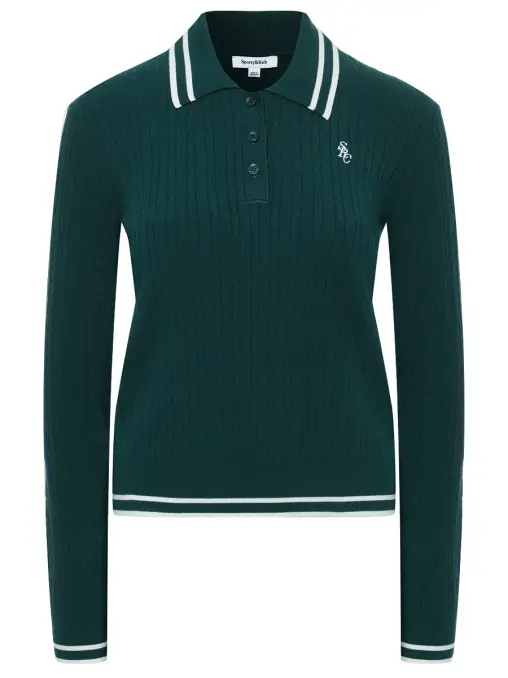 Поло из вискозы SPORTY & RICH