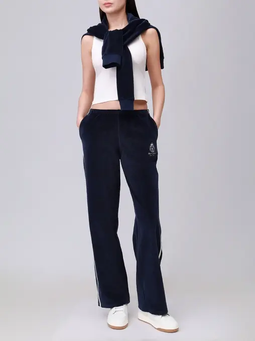 Брюки хлопковые SPORTY & RICH