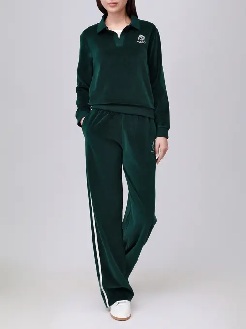 Брюки хлопковые SPORTY & RICH