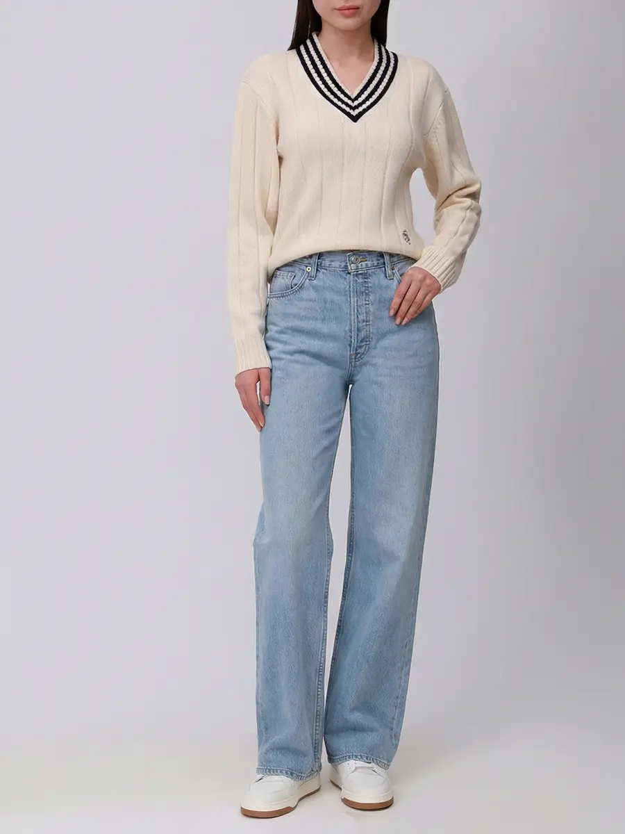 Пуловер из кашемира и шерсти