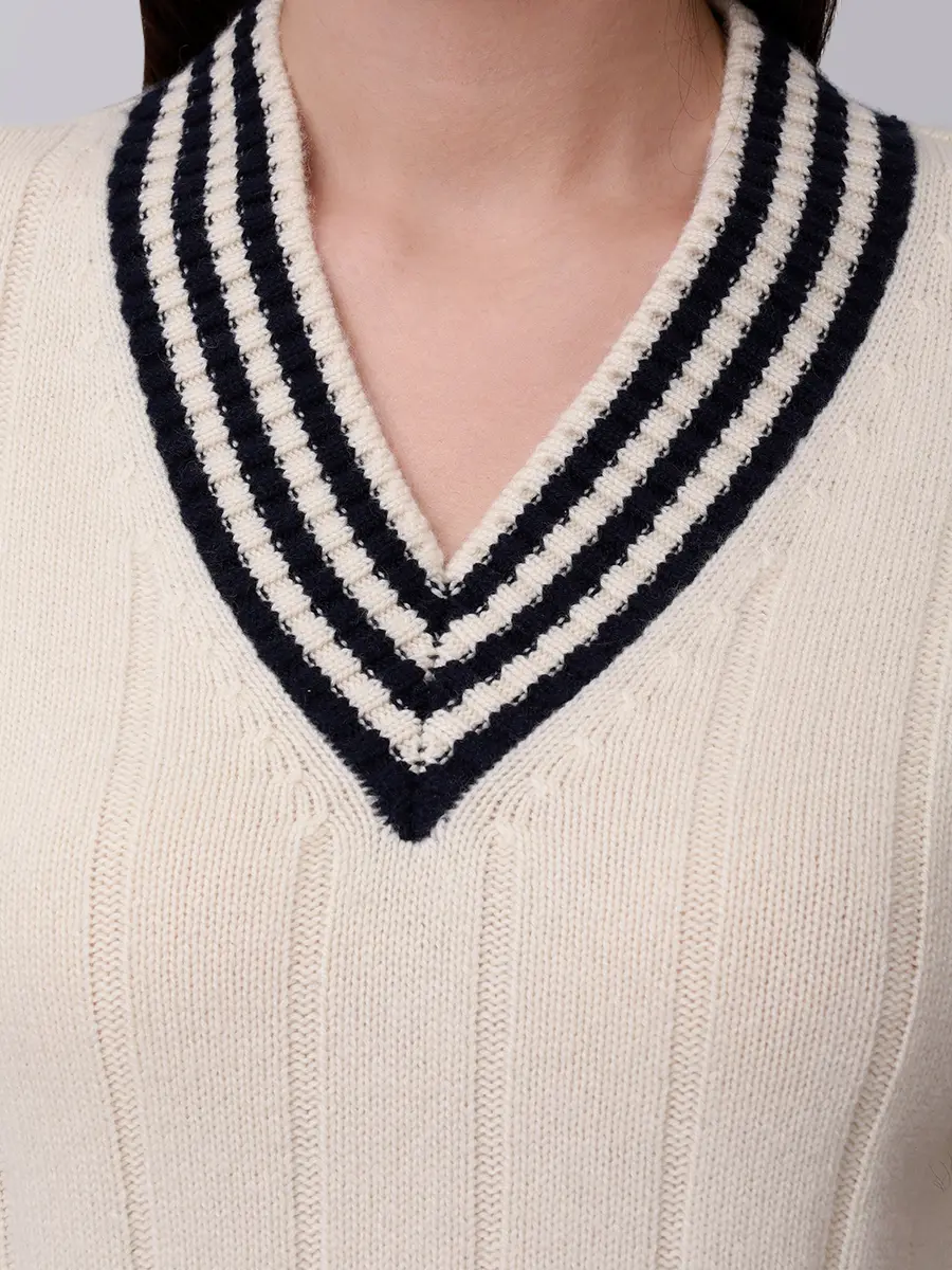 Пуловер из кашемира и шерсти