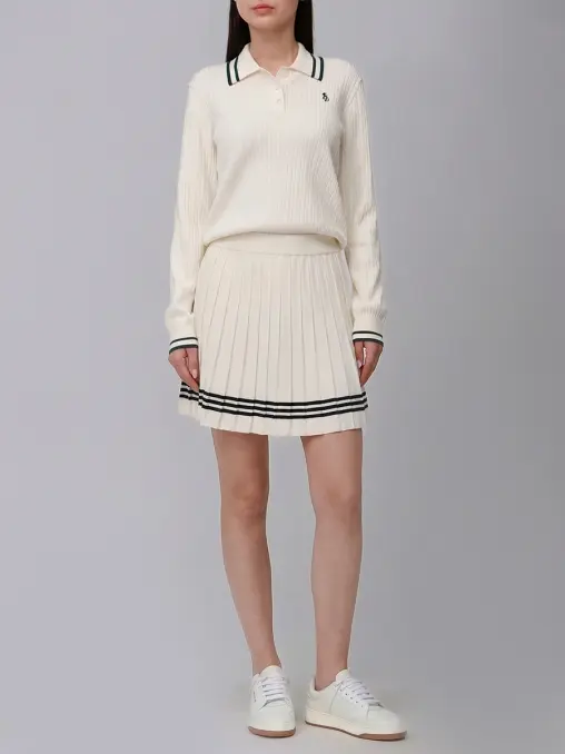 Поло из вискозы SPORTY & RICH