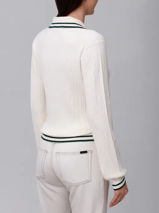 Поло из вискозы SPORTY & RICH