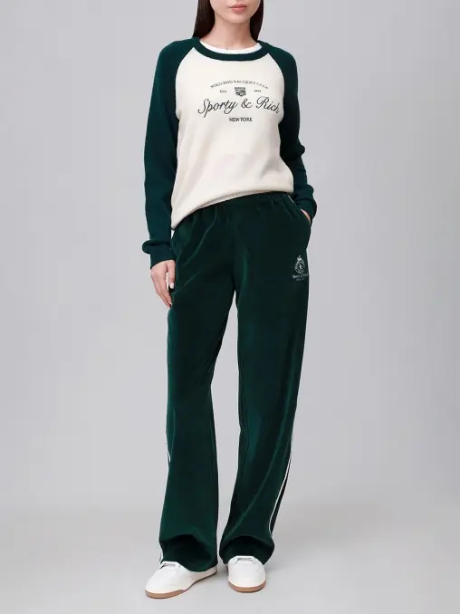 Джемпер из кашемира и шерсти SPORTY & RICH