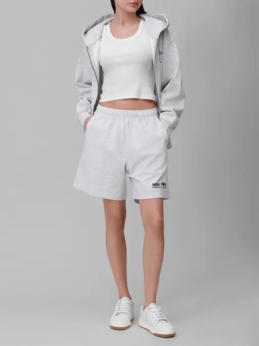 Шорты хлопковые SPORTY & RICH