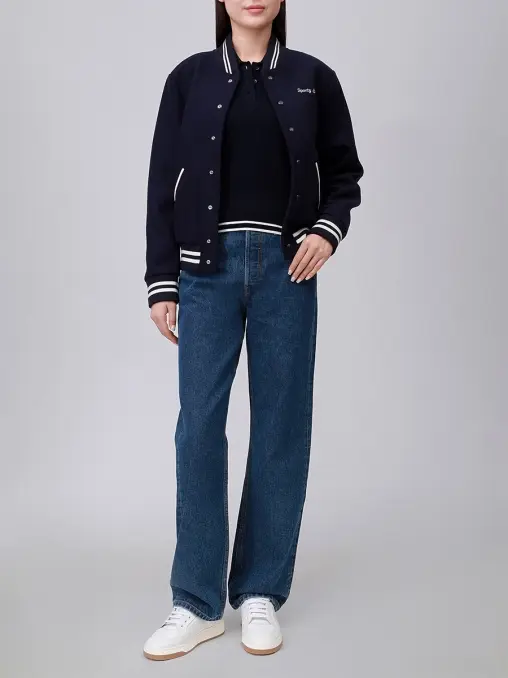 Поло из вискозы SPORTY & RICH