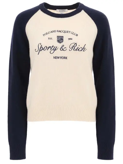 Джемпер из кашемира и шерсти SPORTY & RICH