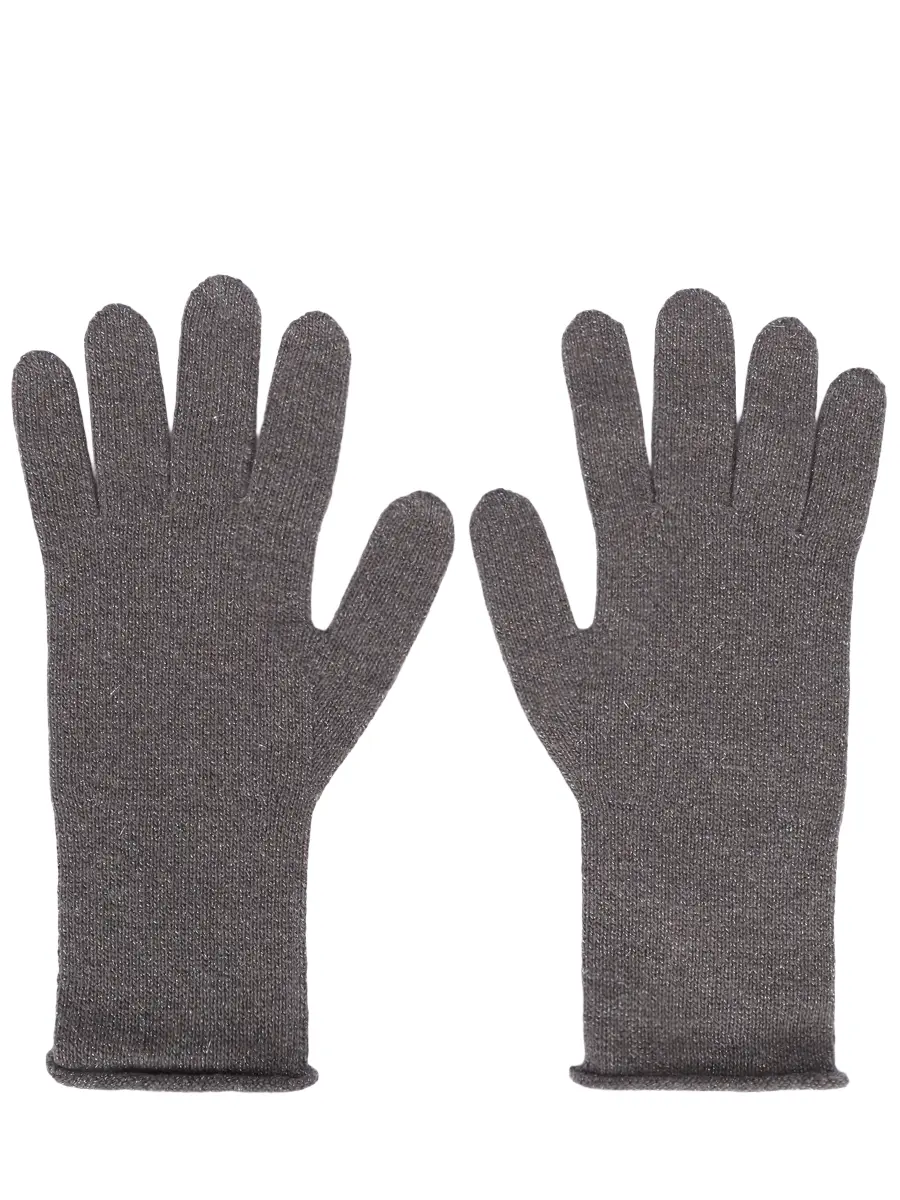 Перчатки с люрексом Avril