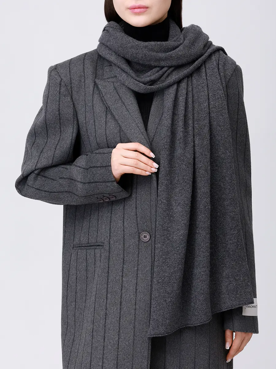 Палантин шерстяной