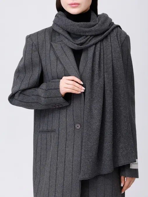 Палантин шерстяной CANOE