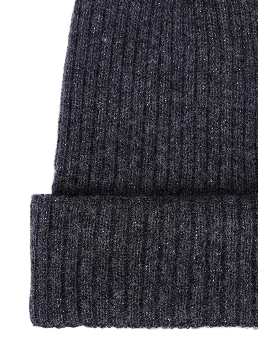 Шапка из шерсти и вискозы