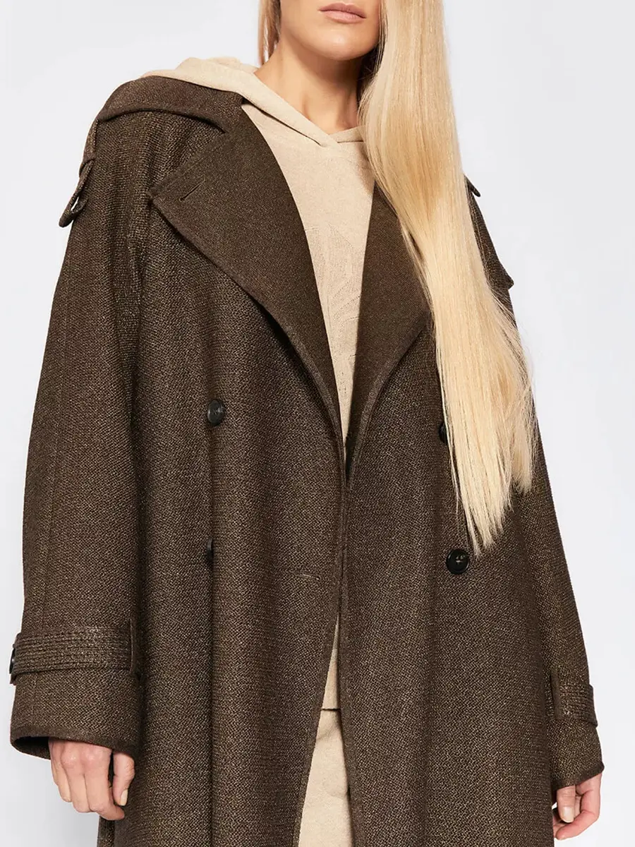 Пальто из вискозы