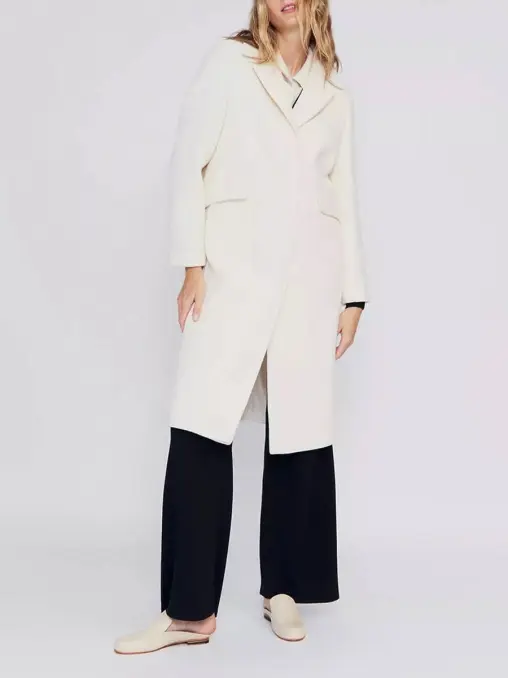 Пальто из шерсти и кашемира FREE AGE