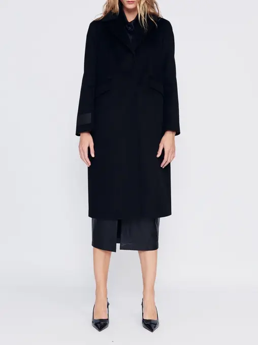 Пальто из шерсти и кашемира FREE AGE