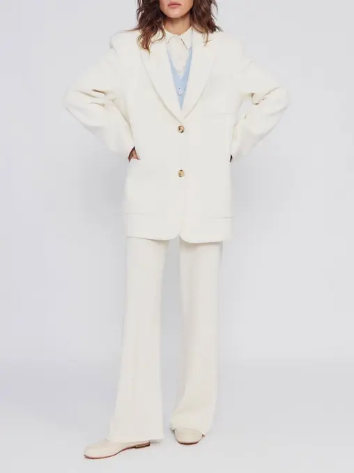 Полупальто из шерсти и кашемира FREE AGE