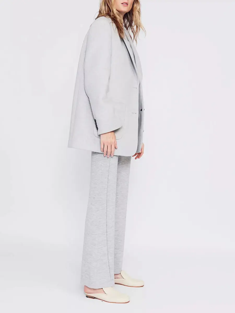 Полупальто из шерсти и кашемира