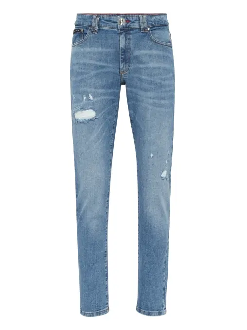 Джинсы хлопковые PHILIPP PLEIN