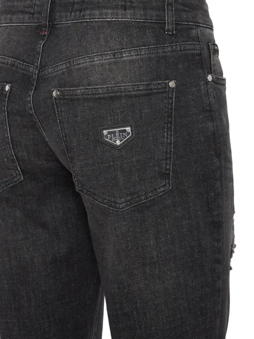 Джинсы хлопковые PHILIPP PLEIN