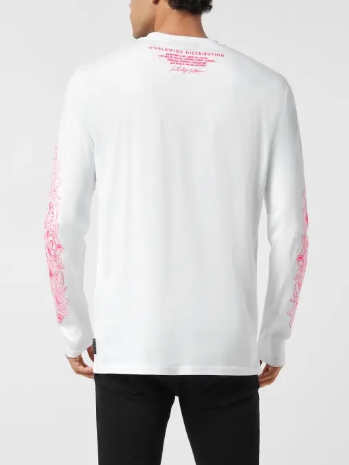 Лонгслив хлопковый PHILIPP PLEIN