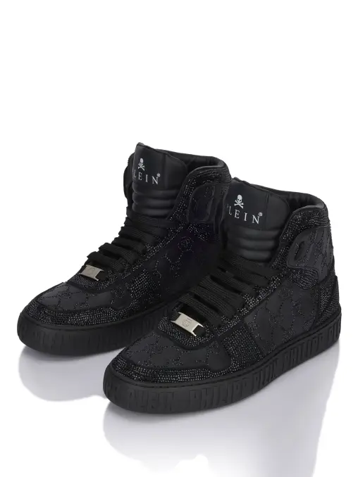 Кеды кожаные PHILIPP PLEIN